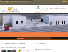 Tablet Screenshot of parkingvejer.com